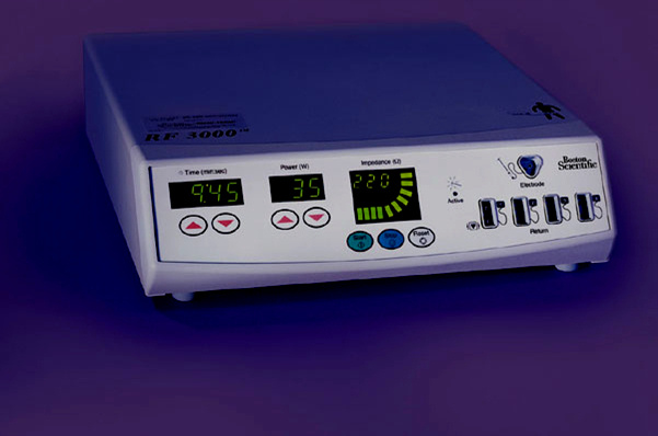 The Boston generator - the central panel shows the impedance reached.
